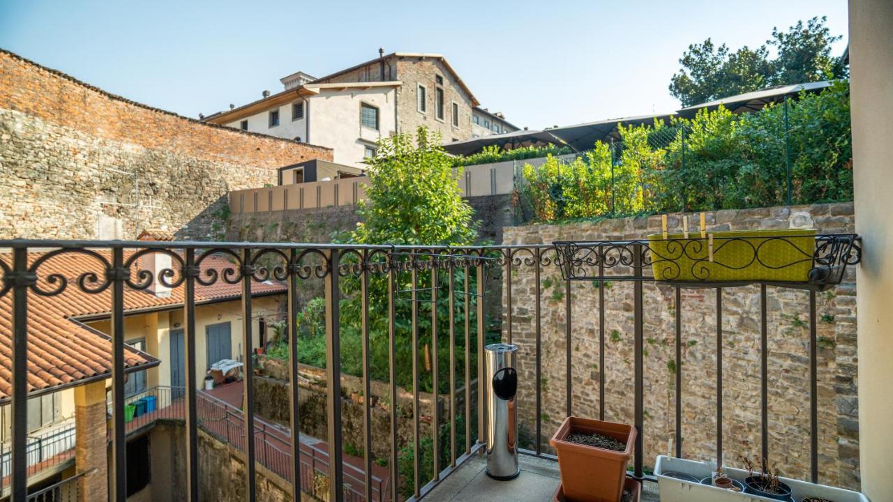 Apartamento Splendida Vista Su Citta Alta Bérgamo Exterior foto