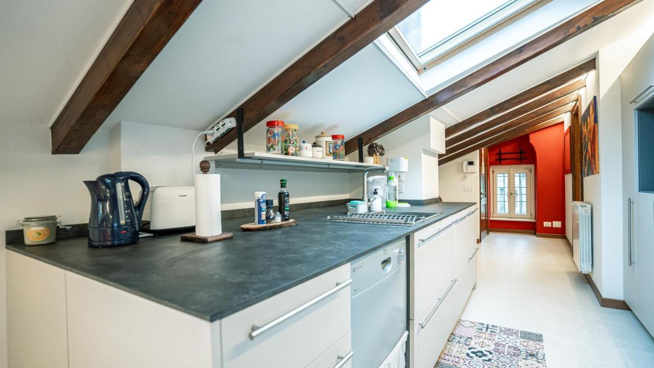 Apartamento Splendida Vista Su Citta Alta Bérgamo Exterior foto