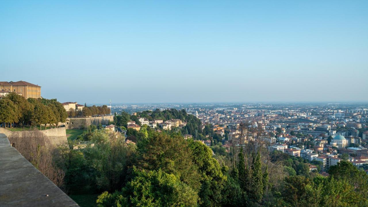 Apartamento Splendida Vista Su Citta Alta Bérgamo Exterior foto