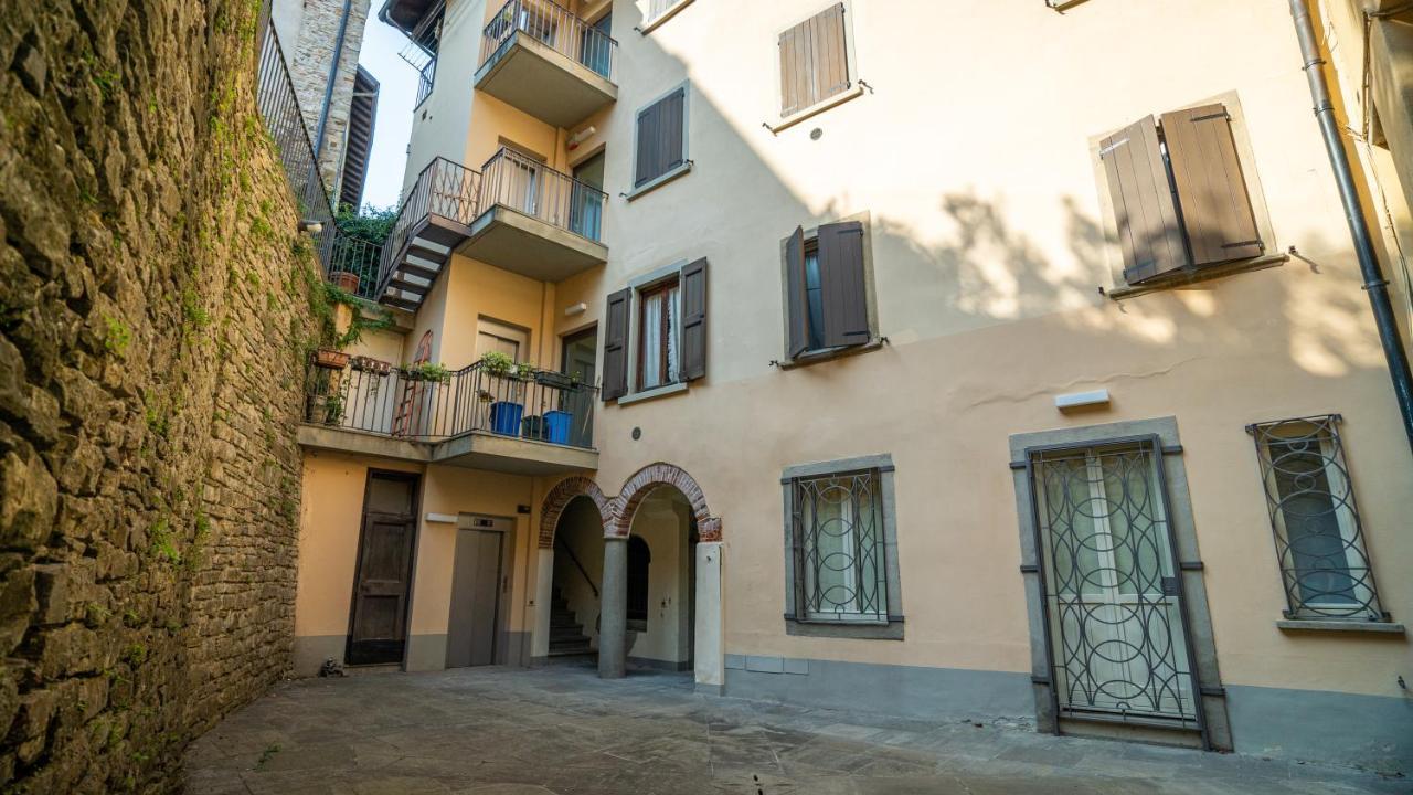 Apartamento Splendida Vista Su Citta Alta Bérgamo Exterior foto